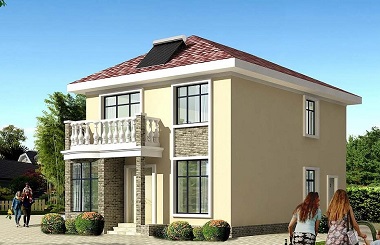 農(nóng)村自建別墅設計圖，戶型超好的二層自建房屋