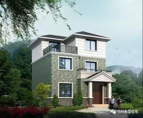 又一棟農(nóng)村新型住宅建成，看后看誰還敢說實(shí)際的沒有效果圖好看！
