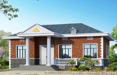 一層經(jīng)濟實用的自建房屋設計圖，造價20萬，戶型合理