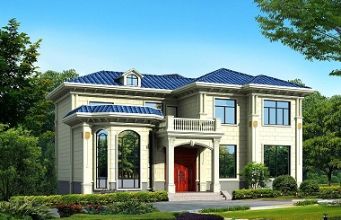 17*12m二層自建房屋設(shè)計圖，造價38萬，居住舒適