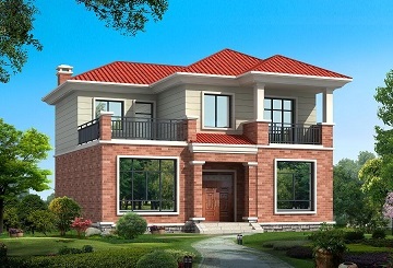 造價(jià)20萬左右的二層自建房屋設(shè)計(jì)圖，含全套完善施工圖紙，新年熱銷