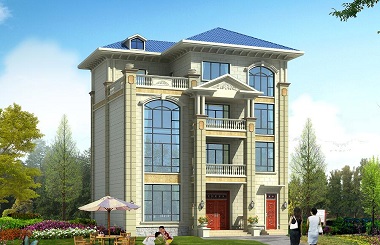 14*13m復(fù)式四層自建房屋設(shè)計(jì)圖，造價(jià)60萬(wàn)左右