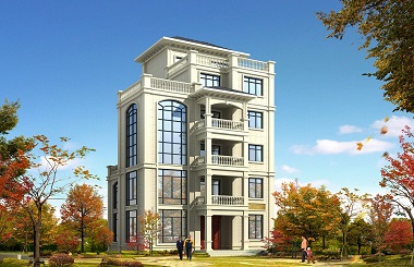 13*13米現(xiàn)代6層自建房屋設(shè)計(jì)圖，可做民宿