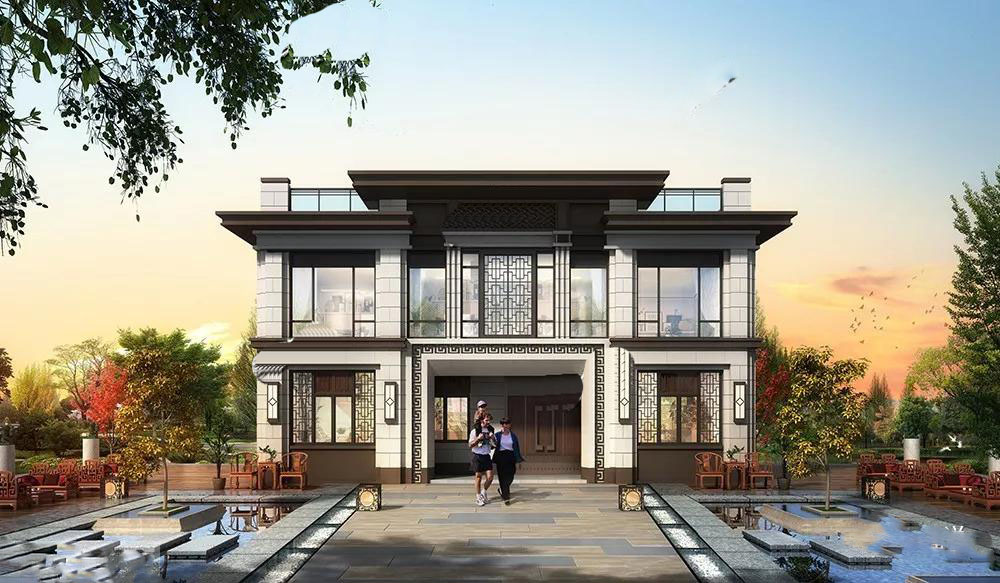 新中式別墅就應(yīng)該這樣建別墅