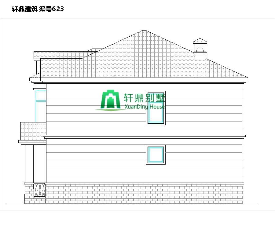 二層田園風(fēng)格自建別墅設(shè)計(jì)施工圖4.jpg