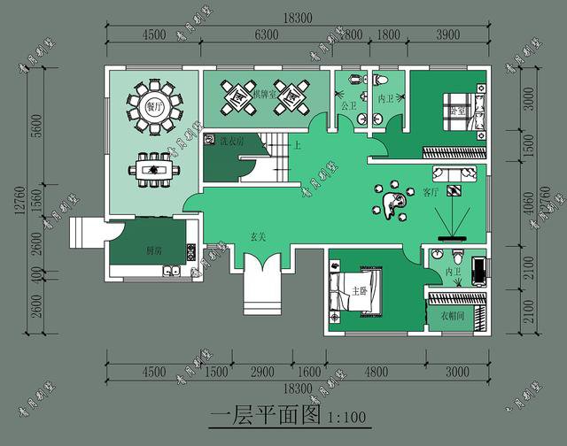 簡單優(yōu)雅的外觀，平凡的造型，透露著一種經(jīng)典耐看的氣質(zhì)，這棟小別墅色調(diào)搭配鮮明，層次感強(qiáng)！