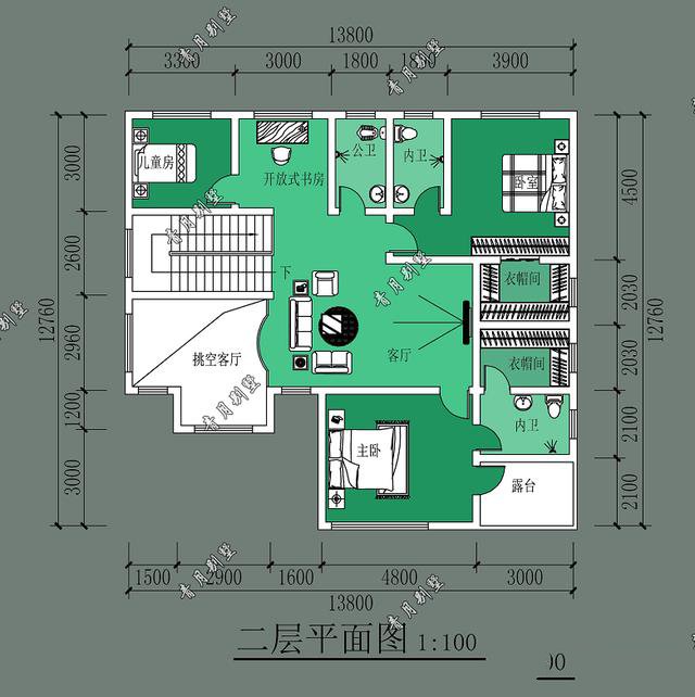 簡單優(yōu)雅的外觀，平凡的造型，透露著一種經(jīng)典耐看的氣質(zhì)，這棟小別墅色調(diào)搭配鮮明，層次感強(qiáng)！