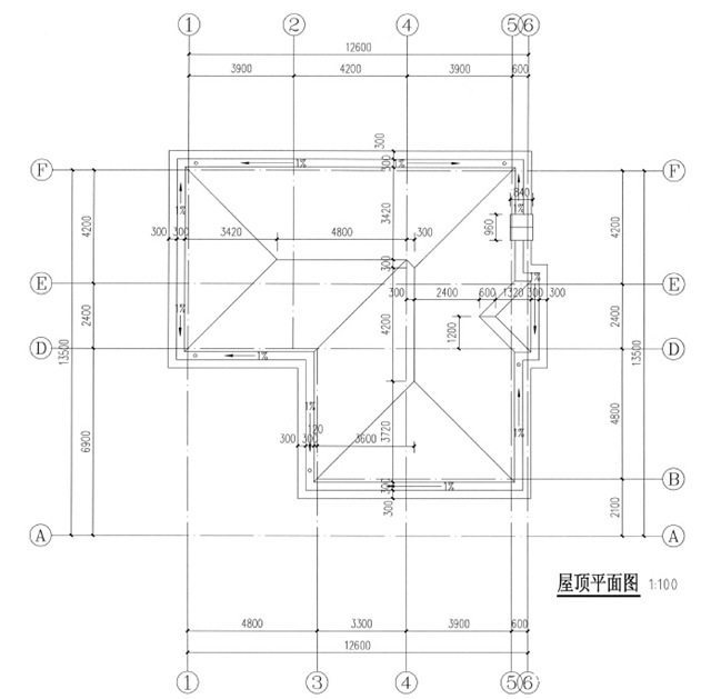 下面這款戶型圖外觀簡約，尺寸合理，非常適合農(nóng)村自建別墅!