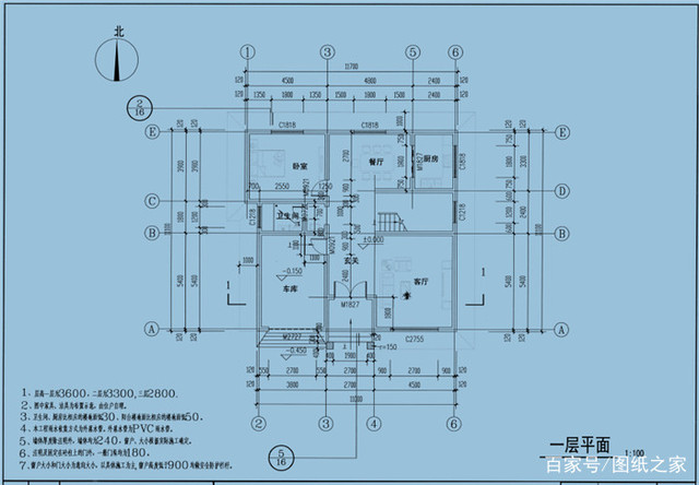 下面介紹的是3款宅基地大小一致，但是建出來的3款別墅不一致，看看你更喜歡哪款？