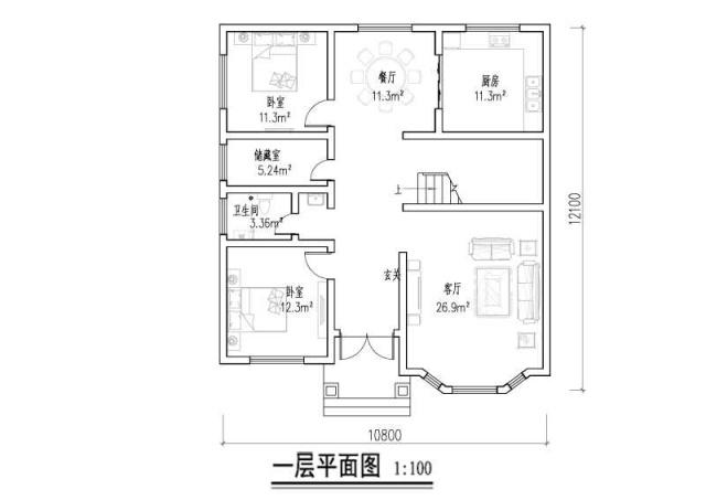 農(nóng)村自建別墅，有5個房間和2個大廳，比住在樓房里舒服多了！