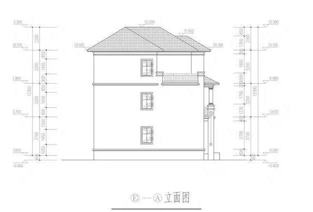 推薦一款三層的自建房，四開間的結(jié)構(gòu)這樣的設(shè)計(jì)方案，帶立面效果圖，看起來更加的直觀!