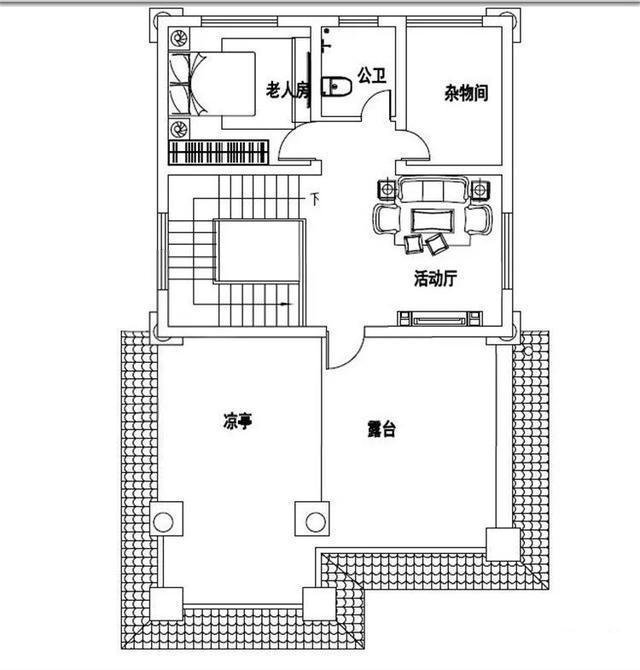 宅基地面積有限，但家庭人口眾多。如果你想要更多的房間，最好建三層,這款別墅推薦給您！