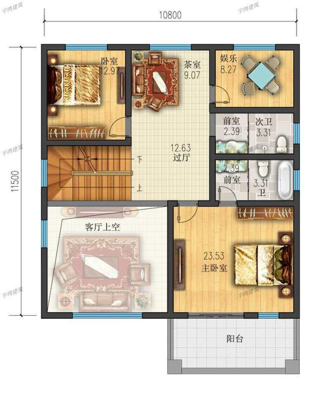 小編給大家推薦一套最新的2020年新款三層別墅設(shè)計圖紙及效果圖，外觀漂亮，造價經(jīng)濟