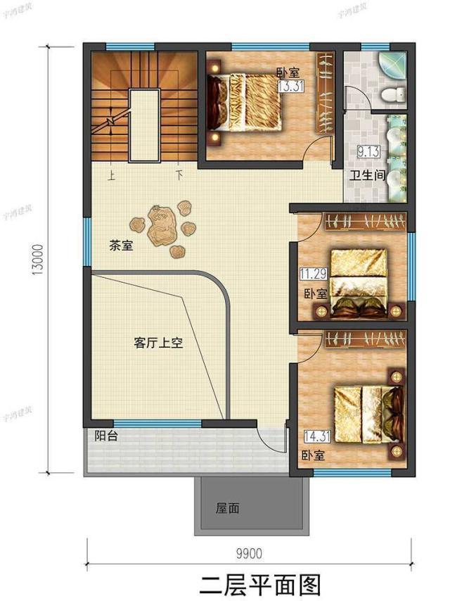 小編給大家推薦一套最新的2020年新款三層別墅設(shè)計圖紙及效果圖，外觀漂亮，造價經(jīng)濟