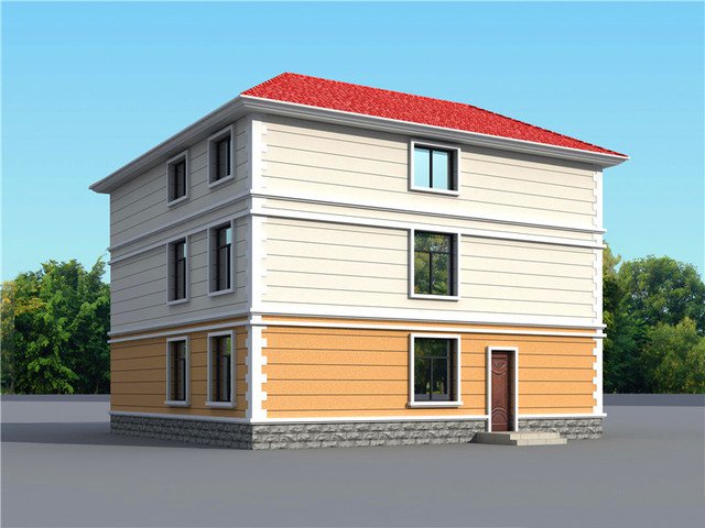 　適合農(nóng)村建設(shè)(3層別墅設(shè)計)你會后悔沒有建設(shè)它.建一座屬于你的個性別墅！