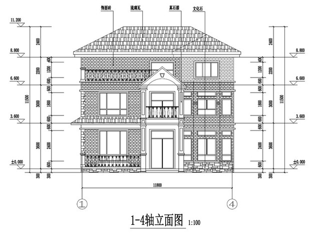 　適合農(nóng)村建設(shè)(3層別墅設(shè)計)你會后悔沒有建設(shè)它.建一座屬于你的個性別墅！