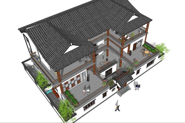 如果你有能力的話，會不會也考慮為父母建造一套鄉(xiāng)村別墅呢？那么這樣的農(nóng)村自建別墅，有沒有驚艷到你？