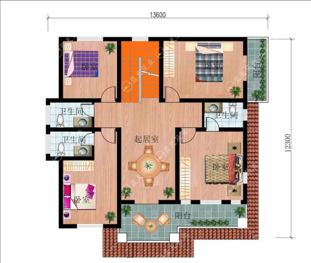 現(xiàn)代風格的自建房，也是新農(nóng)村建設(shè)的一大特色，外觀簡約自然又漂亮，如果你想建一棟很特別的住宅，選擇這款戶型準不會出錯。