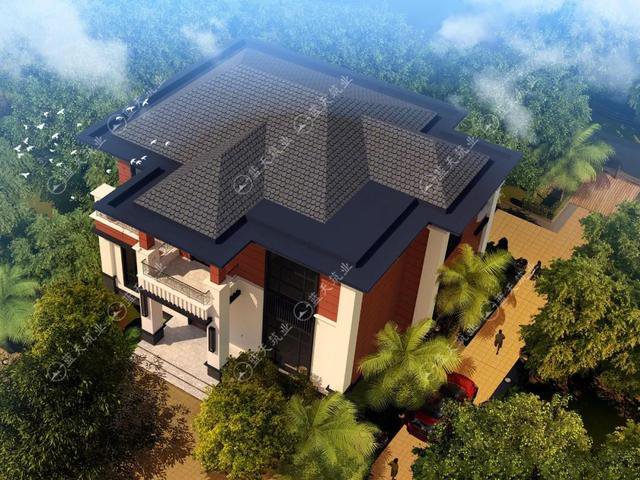 室內(nèi)布局合理實(shí)用，空間利用率高，一進(jìn)門(mén)正對(duì)神位，符合農(nóng)村生活需求,一座美好的別墅！