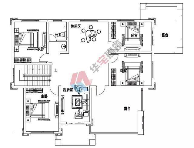我們推薦一款新中式帶土灶二層別墅，占地180平米實用又經(jīng)濟,帶土廚房的大陽臺!