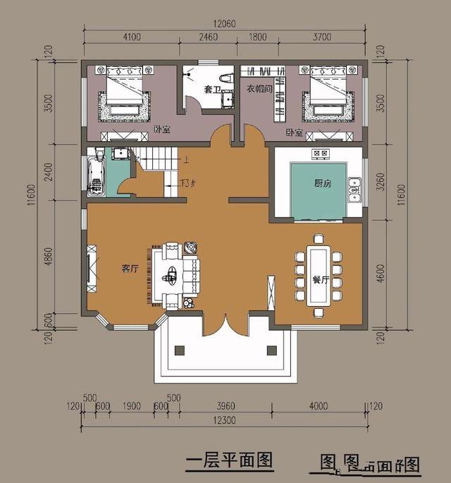 比起奢侈喧囂的繁華都市生活，相信很多人和小范一樣，更加迷戀的是一種原生態(tài)的農(nóng)村生活，有一間自己的鄉(xiāng)間別墅,這所別墅適合自建！