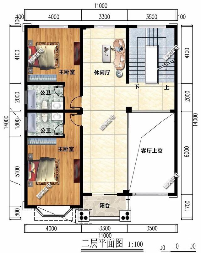 一棟簡歐外觀+客廳挑空設計的農村別墅，內帶堂屋，你們村的下一個話題人物會花落你家嗎？