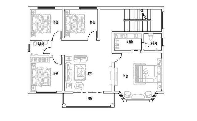 今天的別墅安裝圖也給我們帶來了一個在農(nóng)村自建的兩層半的別墅。這座別墅外觀明亮，經(jīng)典耐用。