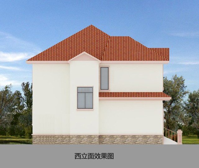邊肖引進(jìn)的農(nóng)村小二層建筑面積小，美觀大方，實(shí)用，關(guān)鍵是成本低。讓我們快速看一下,沒錢也可以建別墅！