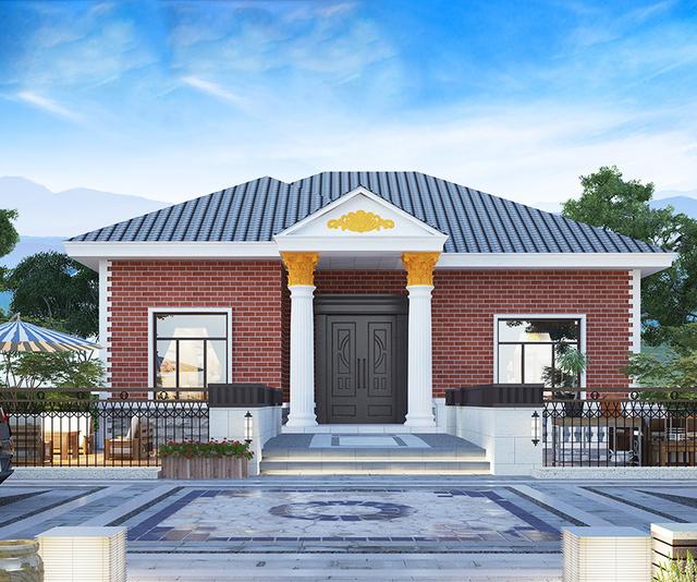 給父母建一棟這樣的養(yǎng)老別墅，比城里多豪華的商品房都住得舒服，房子簡簡單單，生活別提多愜意。