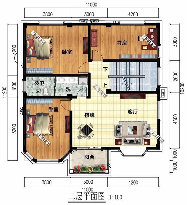 面寬11米多的兩棟農(nóng)村別墅，第一棟帶八角窗和飄窗，很多人建。在各地農(nóng)村，隨著建房人越來越多，已經(jīng)出現(xiàn)很多“撞衫”式的別墅!