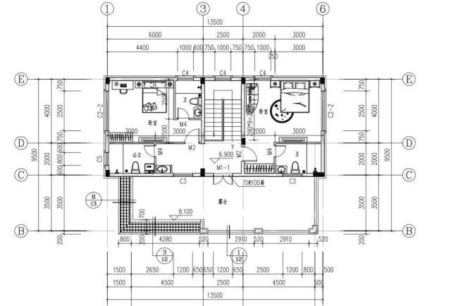 　該建筑具有新的中國(guó)風(fēng)格，采用傳統(tǒng)設(shè)計(jì)方法與現(xiàn)代設(shè)計(jì)方法相結(jié)合，保留傳統(tǒng)元素中的坡屋頂形式，結(jié)合現(xiàn)代元素中的大玻璃窗。