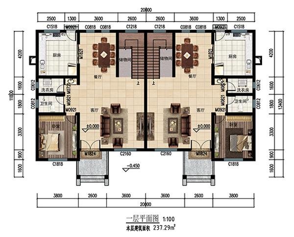兄弟兩個(gè)建雙拼，省事省力省錢，最重要的是能一起贍養(yǎng)父母，讓他們安心生活!