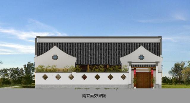 　中式三合院的房子很受農(nóng)村人的歡迎。畢竟，這種流傳了幾千年的建筑早已深深扎根于人們的心中。