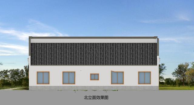 　中式三合院的房子很受農(nóng)村人的歡迎。畢竟，這種流傳了幾千年的建筑早已深深扎根于人們的心中。