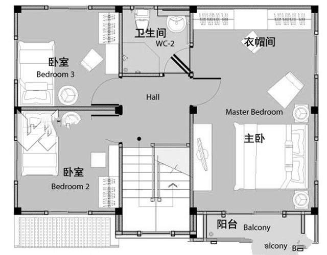 農村宅基地計劃在春節(jié)期間自建。擔心如何建造它？三個兩層別墅圖紙幫助!