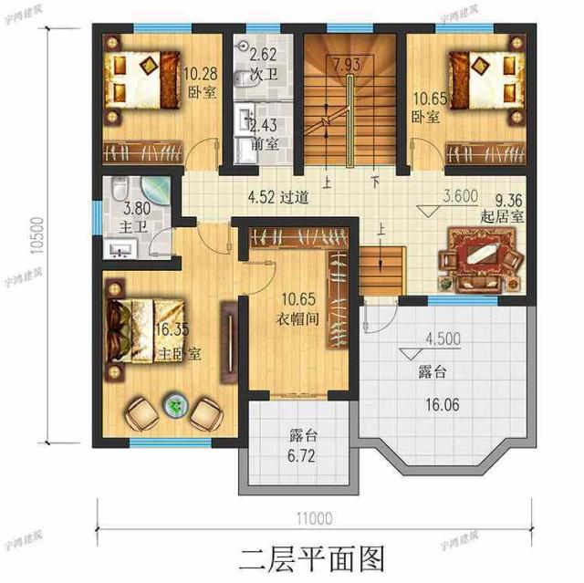 房子是必需品，無(wú)論如何，一個(gè)人一生都必須有一所屬于自己的房子。鄉(xiāng)村別墅設(shè)計(jì)方案的首選，這種布局能滿足你的生活！