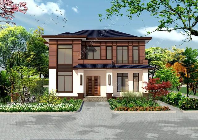 自我建設(shè)的現(xiàn)代風(fēng)格也是新農(nóng)村建設(shè)的一大特色。它的外觀簡(jiǎn)單、自然、美觀。如果你想建造一座非常特別的房子，你絕對(duì)不會(huì)在選擇這種類型的房子!
