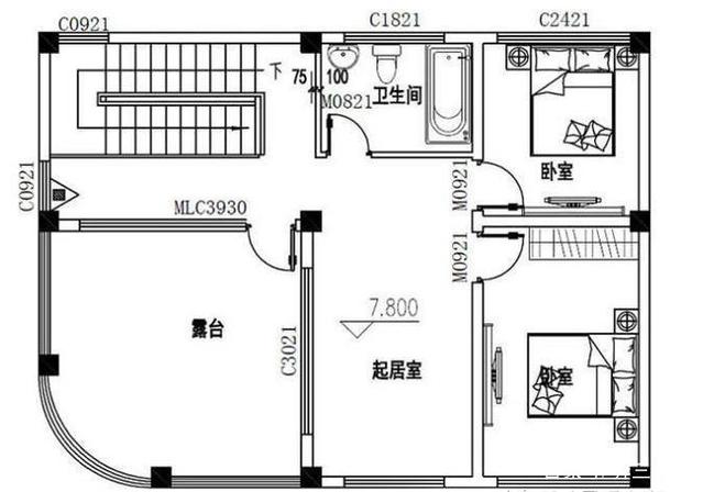 為大家精選了三套，因為不知道具體想要多大占地面積的，就挑選了占地80平米到120平米不等的三套，外觀大氣，內部布局合理實用，希望能夠幫到你。