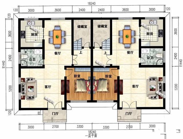 如果兩個小家庭建一棟獨棟別墅，主要成本是35萬左右，既漂亮又實用，你會喜歡這樣的別墅嗎？