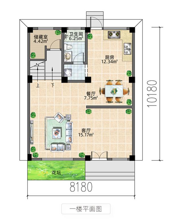 今天的小編輯將教你如何在8.1米寬的家園上建造一座極其簡(jiǎn)單和優(yōu)雅的現(xiàn)代三層別墅，這是每個(gè)人都喜歡的那種！