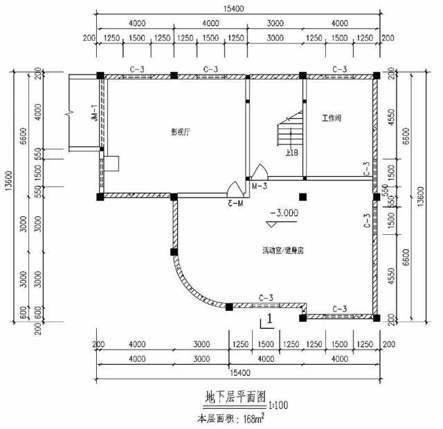 經(jīng)典的三層鄉(xiāng)村別墅，視頻室，工作室，活動(dòng)室，空客廳，所有建筑圖紙！