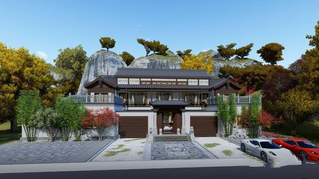 兄弟倆共同建造了一座中國式的獨棟別墅，并用古代流傳下來的詩歌和書籍在江南建造了一個夢幻的家。