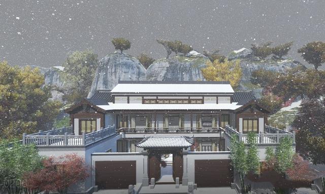 兄弟倆共同建造了一座中國式的獨棟別墅，并用古代流傳下來的詩歌和書籍在江南建造了一個夢幻的家。