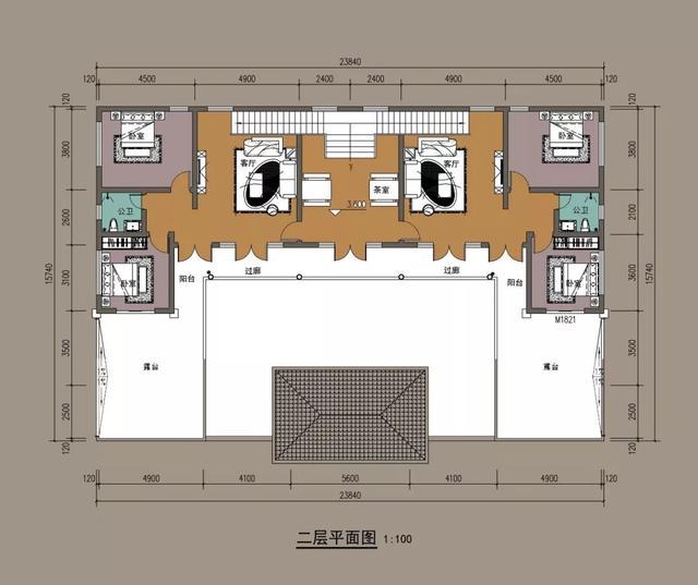 兄弟倆共同建造了一座中國式的獨棟別墅，并用古代流傳下來的詩歌和書籍在江南建造了一個夢幻的家。