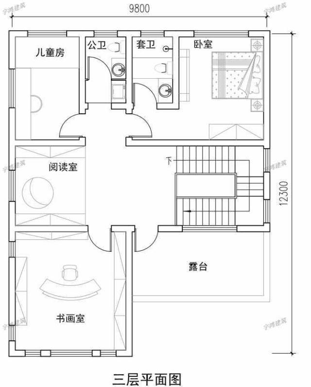 　三套新農(nóng)村別墅設(shè)計(jì)圖紙已經(jīng)出爐。讀完之后你還想在城里買房子嗎？