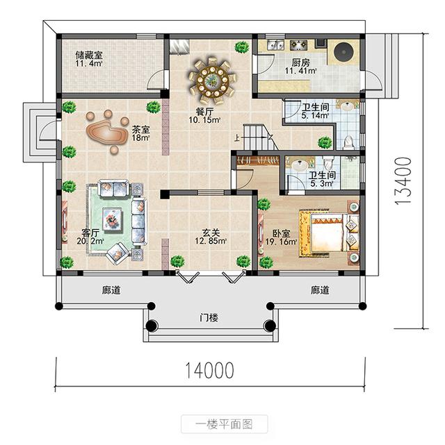 不同于傳統(tǒng)的復(fù)式住宅，這種建筑摒棄了封閉的空間感，選擇了更具地方特色的方式，注重細(xì)致精致的室內(nèi)外裝飾和靈活多變。