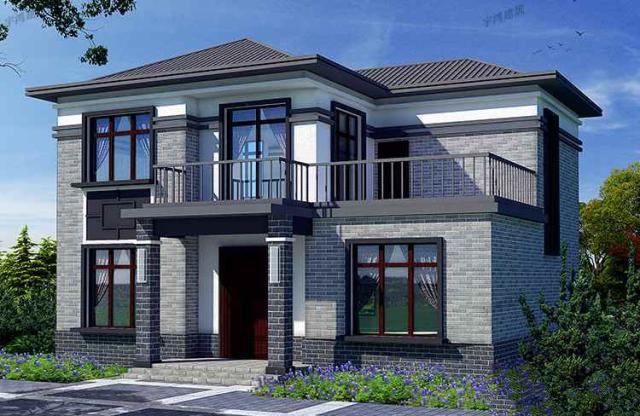 三幅新農村自建房屋設計圖，一幅在家鄉(xiāng)，不用擔心相親。