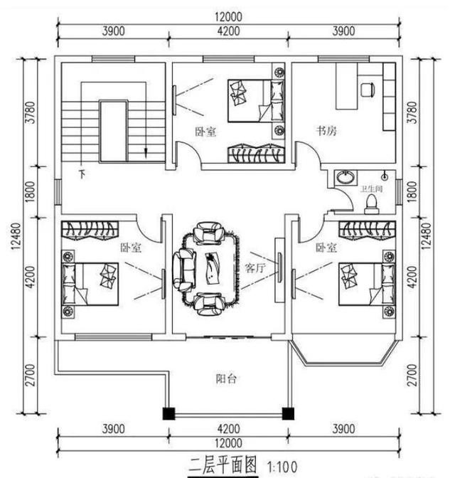 　一棟農(nóng)村自建別墅的實景是12米寬，二樓有一個車庫。費用是40萬元。值得嗎？