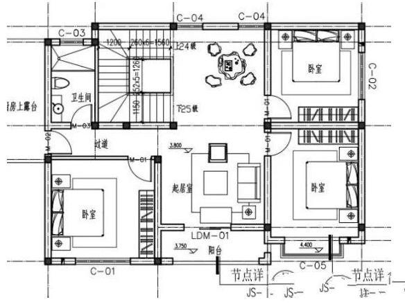 兩個(gè)100平方米的自建計(jì)劃