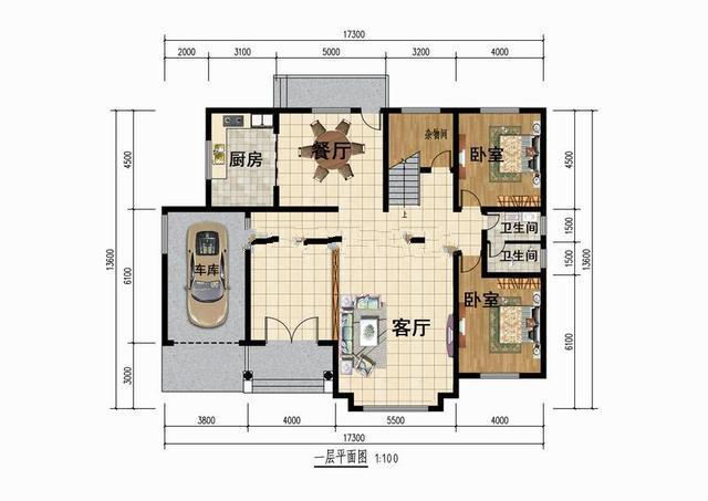 農(nóng)村15萬(wàn)元二層建筑圖